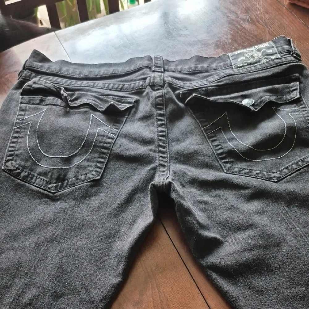 True Religion Charcoal Denim Pants